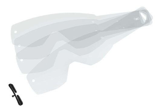 HUSTLE MX TEAR OFF'S (20 PCS)