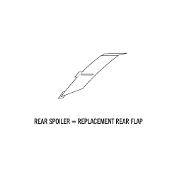 X-SPIRIT III REAR SPOILER