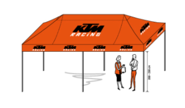 Tent Roof 6 x 3m (old Logo)