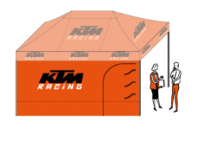 Side Panel 4,5m (with Door/ Logo) Side Panel 4,5m (with Door/ Logo)