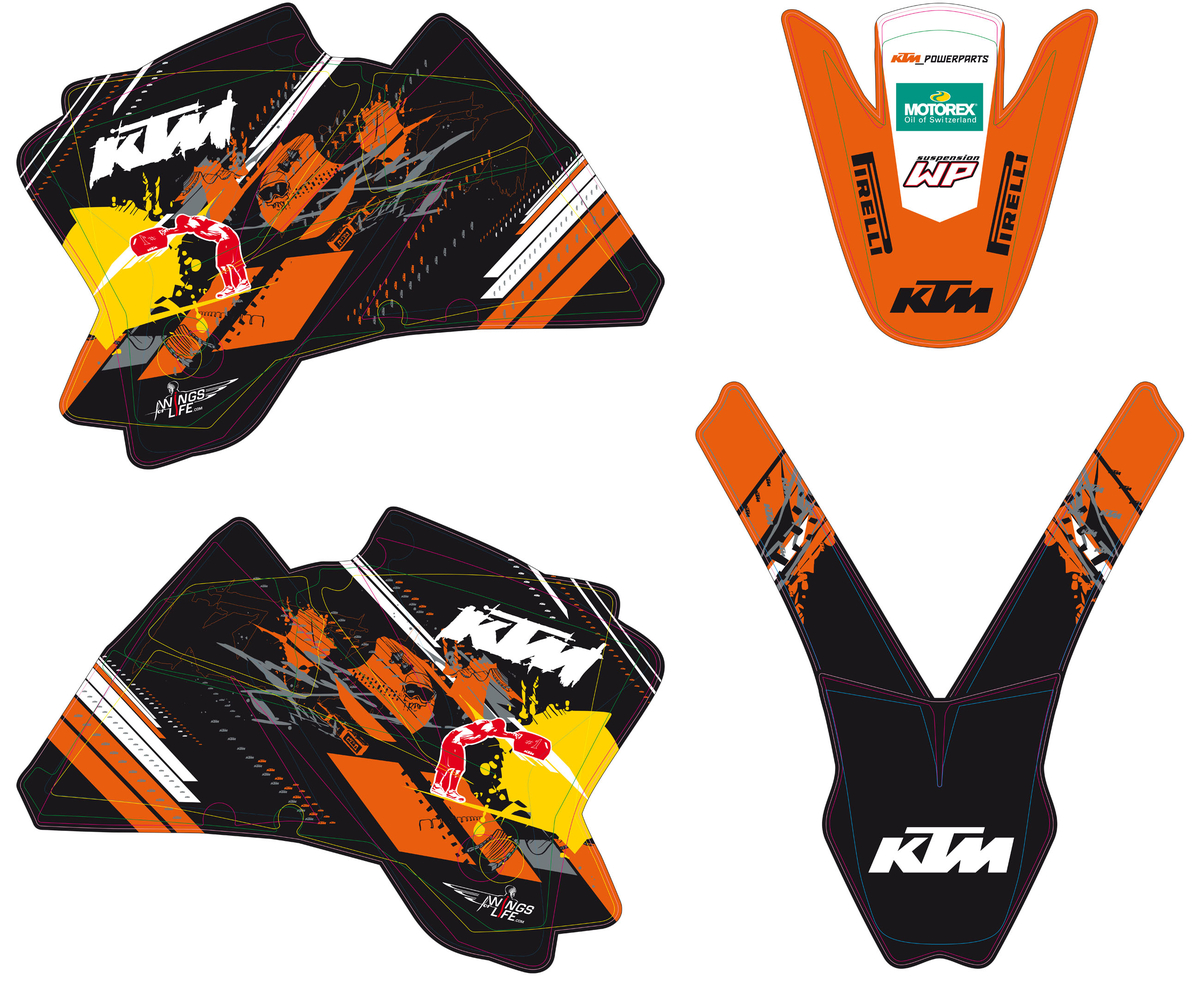 Factory graphics kit Factory graphics kit