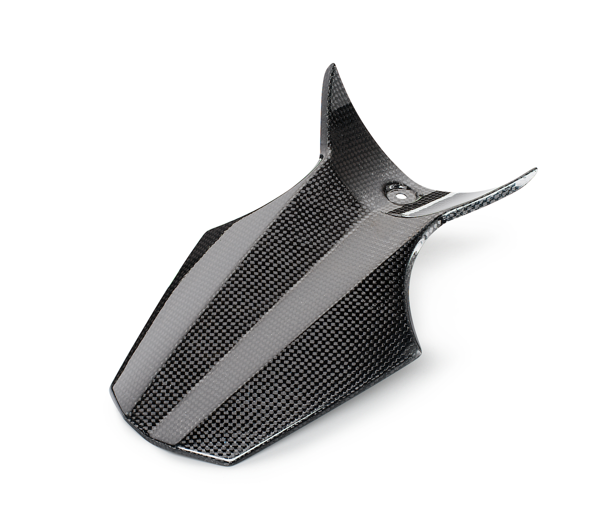 Carbon trim for rear underpart