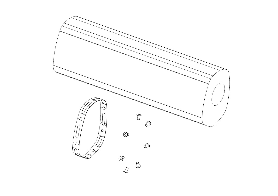 Pre-silencer rock wool kit