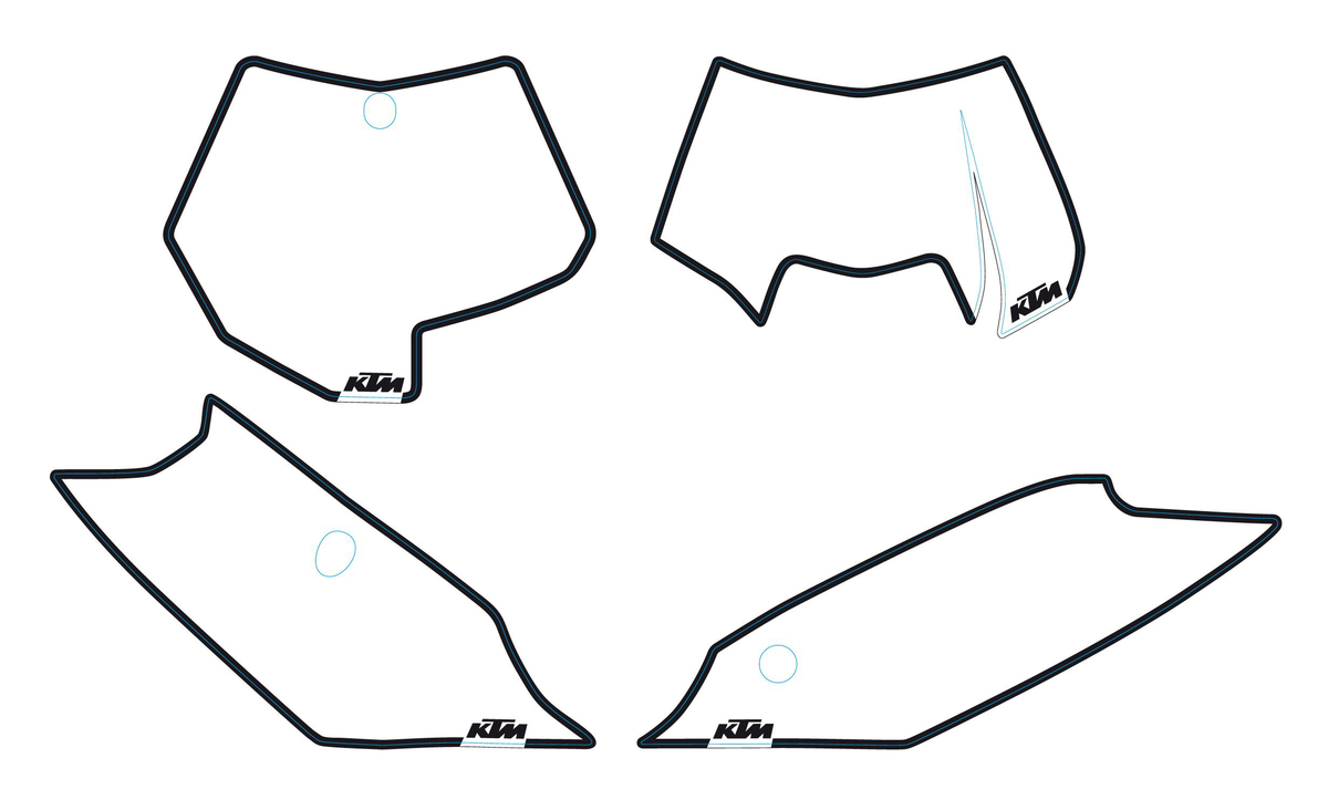 Start number backgrounds Start number backgrounds