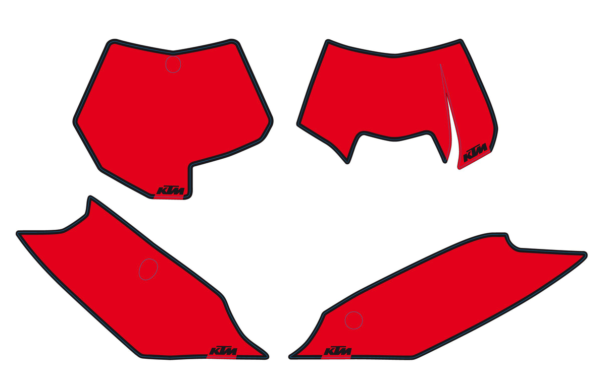 Start number backgrounds