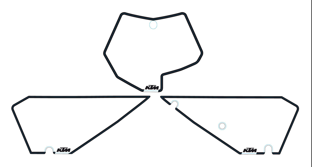 Start number backgrounds Start number backgrounds