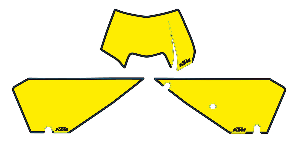 Start number backgrounds