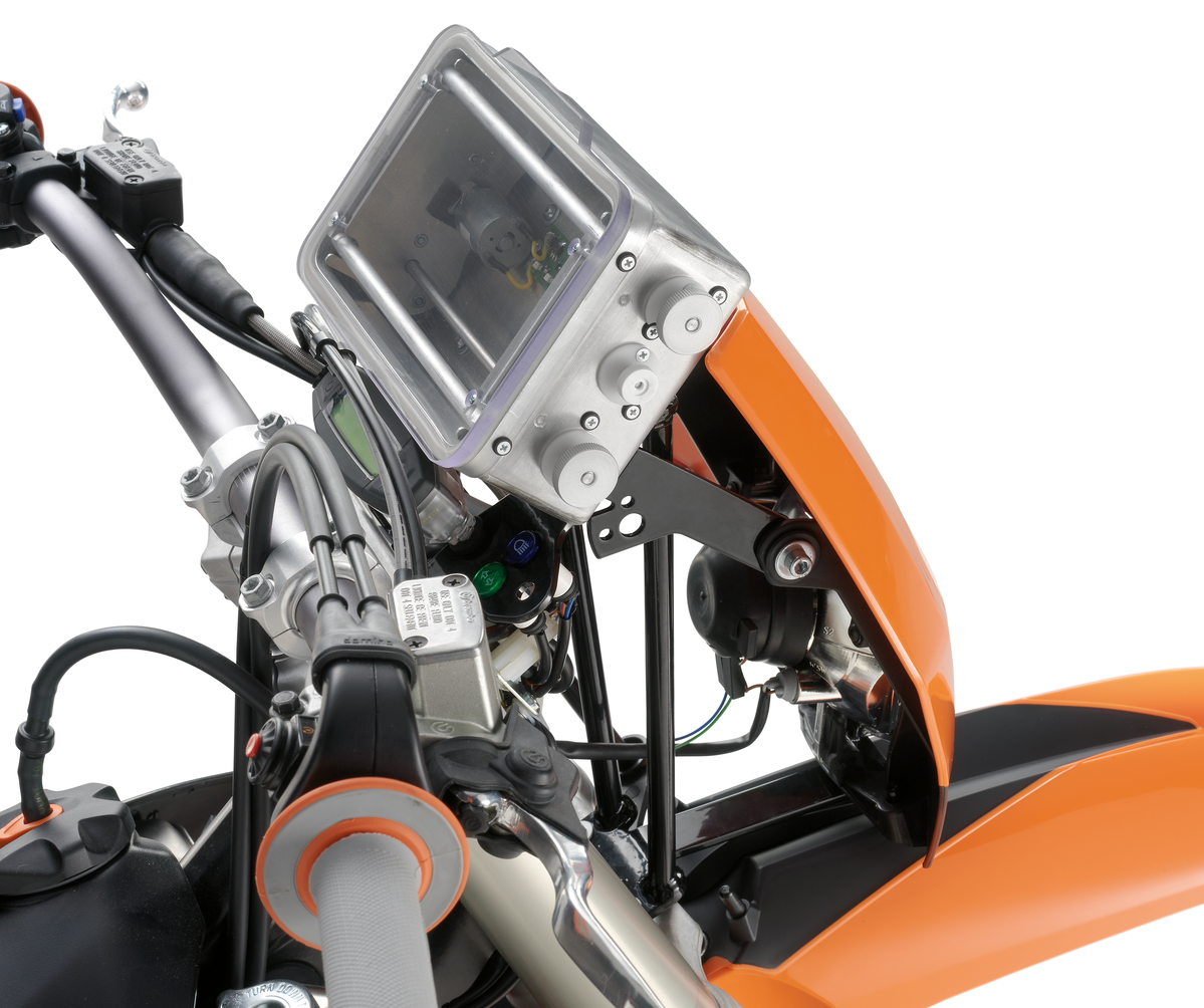 Carrier for roadbook bracket