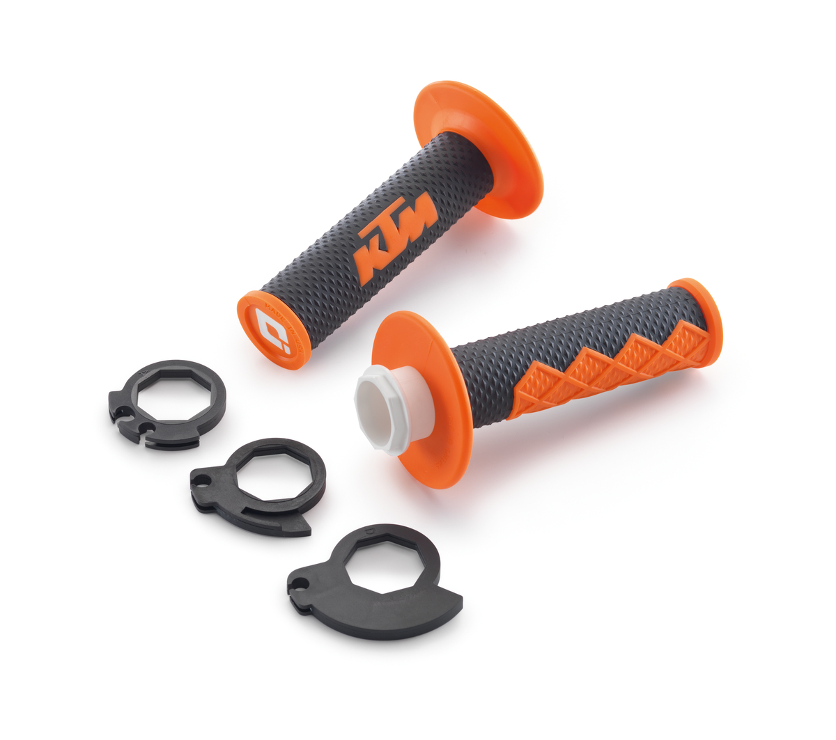 Lock-on grip set
