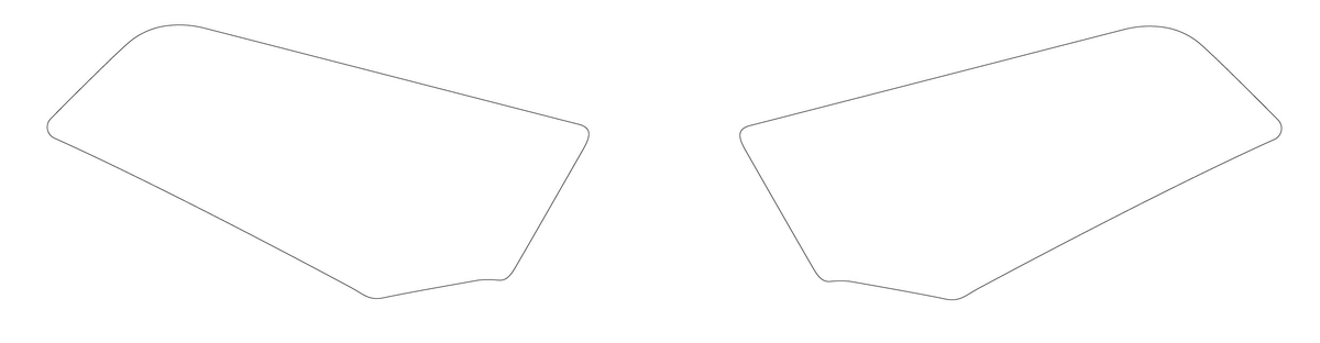 Fuel tank protection sticker kit