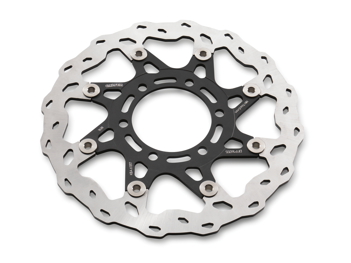 Wave brake disc