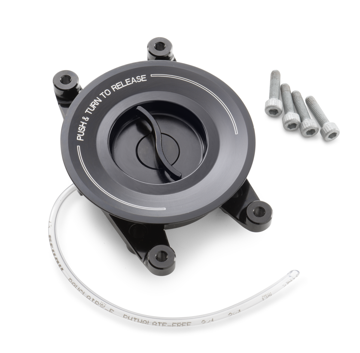 Fuel tank quick lock