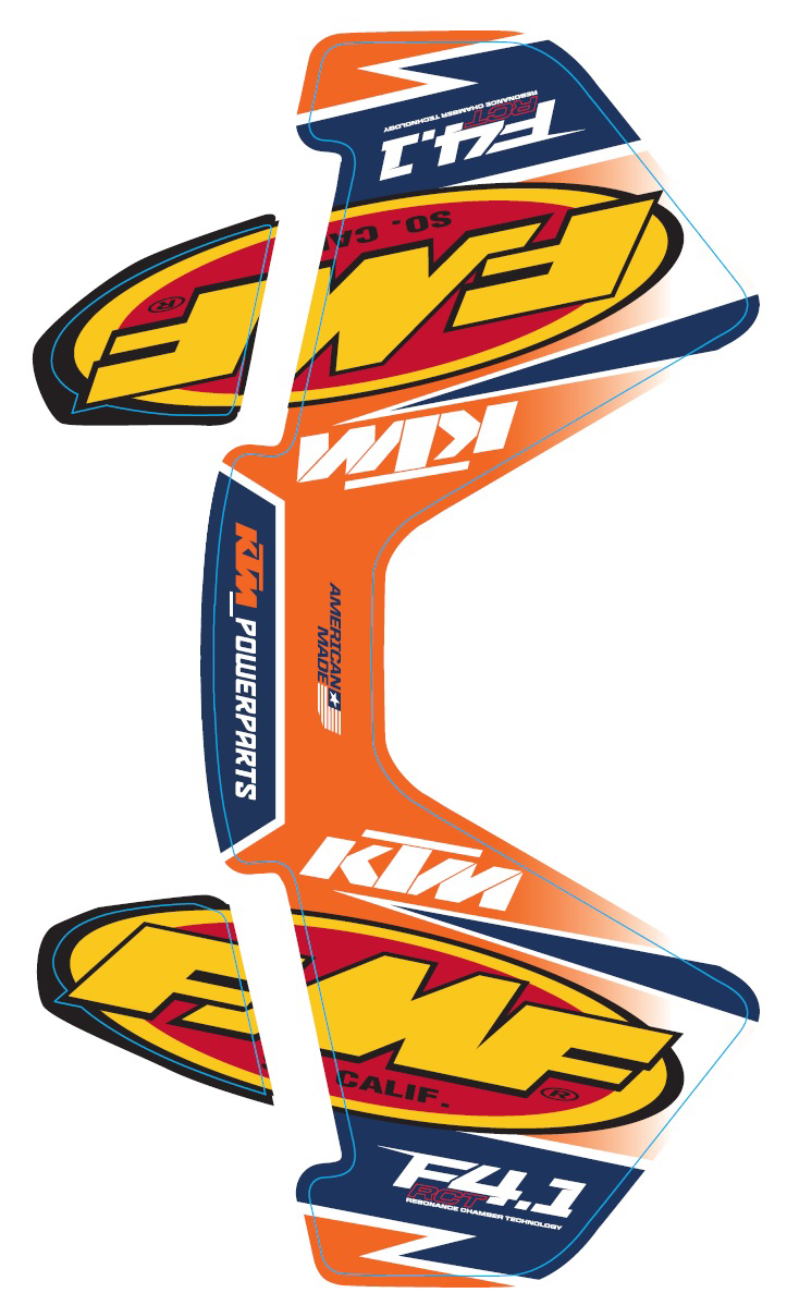 FMF Factory 4.1 RCT sticker