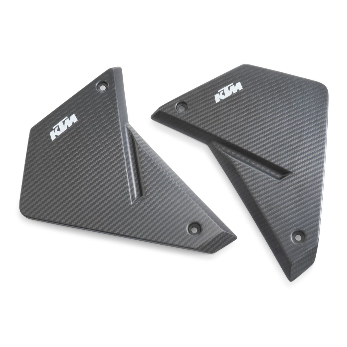 Radiator spoiler set