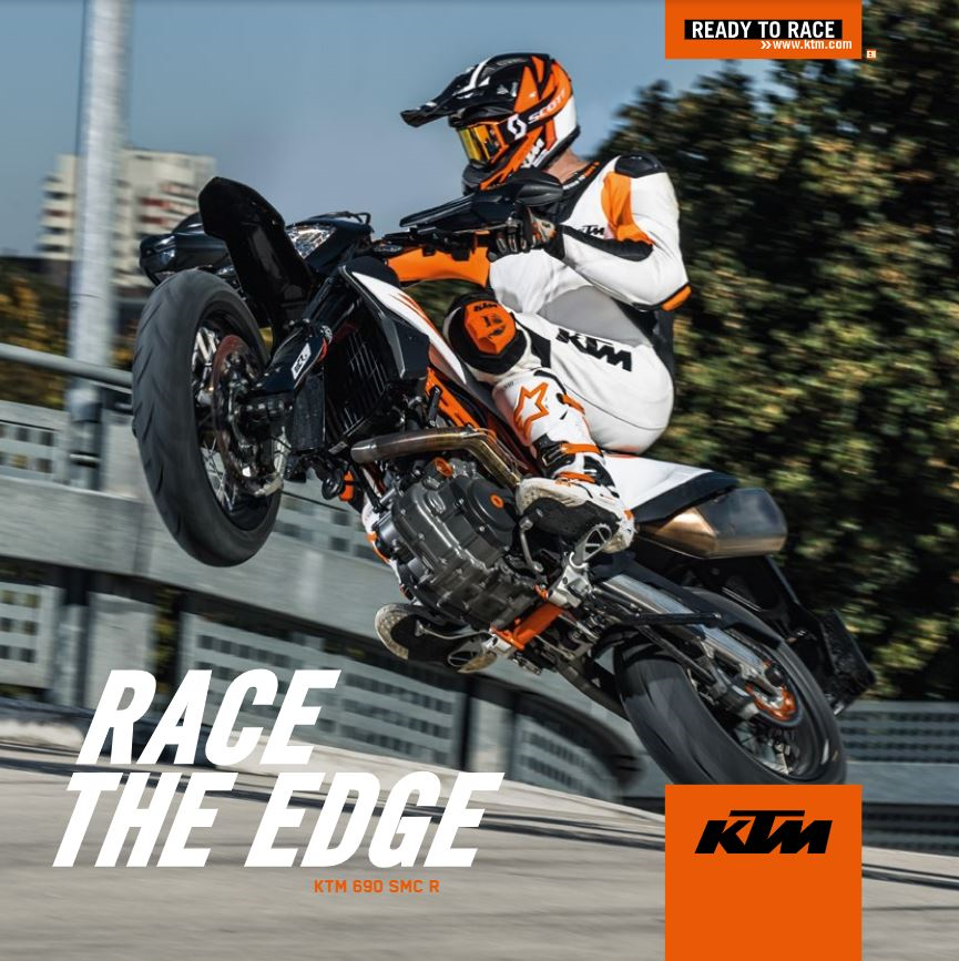 KTM 690 SMC R Folderposter 2019 KTM 690 SMC R Folderposter 2019