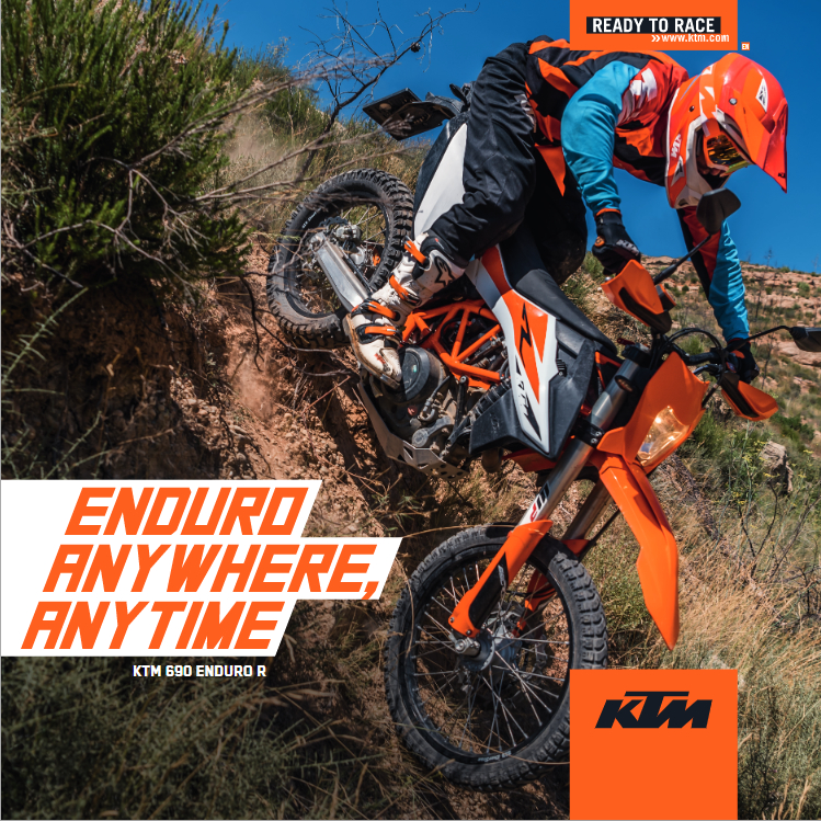 KTM 690 Enduro R Folderposter 2020 REPRI