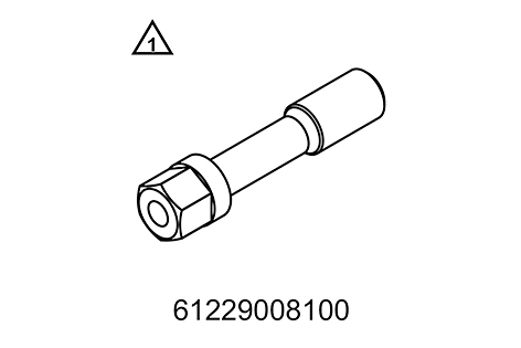 DRUCKSTÜCK ROTORABZIEHER