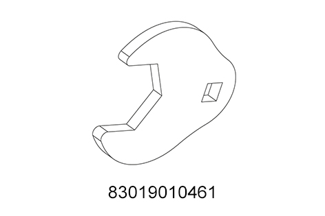 GABELSCHLÜSSEL 46MM 1/2'' ANTR. GABELSCHLÜSSEL 46MM 1/2'' ANTR.